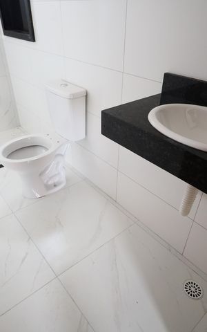 Casa para alugar com 260m², 3 quartos e 4 vagasBanheiro da Suíte 3