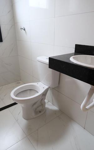 Casa para alugar com 260m², 3 quartos e 4 vagasBanheiro da Suíte 1