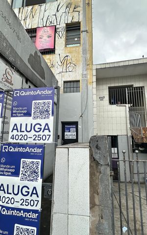 Studio para alugar com 26m², 1 quarto e sem vaga Studio para alugar com 26m², 1 quarto e sem vagaFachada