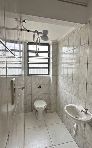 Studio para alugar com 26m², 1 quarto e sem vaga Studio para alugar com 26m², 1 quarto e sem vagaBanheiro
