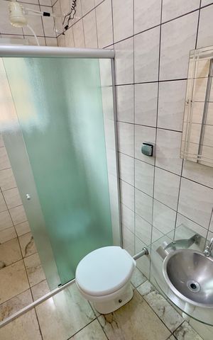 Casa para alugar com 125m², 3 quartos e 2 vagas Casa para alugar com 125m², 3 quartos e 2 vagasBanheiro 1