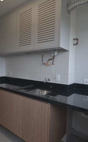 Apartamento para alugar com 120m², 3 quartos e 2 vagasCozinha e Área de Serviço