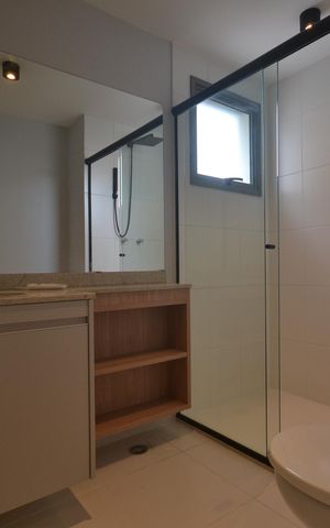 Apartamento para alugar com 120m², 3 quartos e 2 vagasBanheiro 1