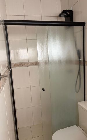 Apartamento para alugar com 82m², 2 quartos e 1 vaga Apartamento para alugar com 82m², 2 quartos e 1 vagaBanheiro 1