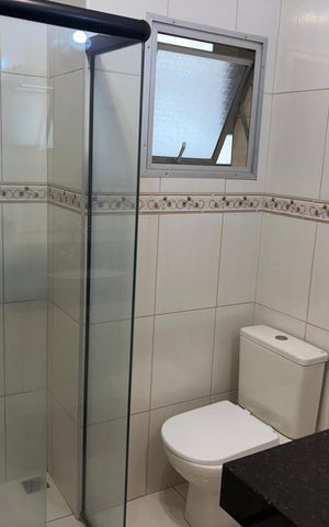 Apartamento para alugar com 82m², 2 quartos e 1 vaga Apartamento para alugar com 82m², 2 quartos e 1 vagaBanheiro 1