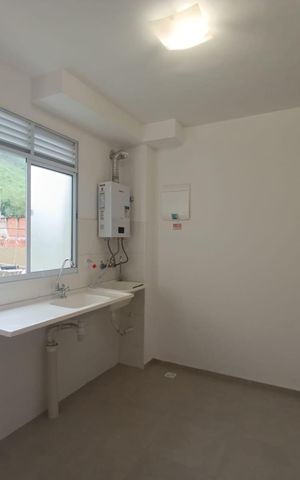 Apartamento para alugar com 40m², 2 quartos e 1 vaga Apartamento para alugar com 40m², 2 quartos e 1 vagaCozinha e Área de Serviço