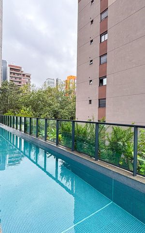 Apartamento para alugar com 50m², 1 quarto e 1 vaga