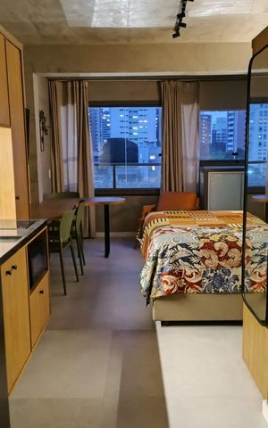 Apartamento à venda com 27m², 1 quarto e sem vaga