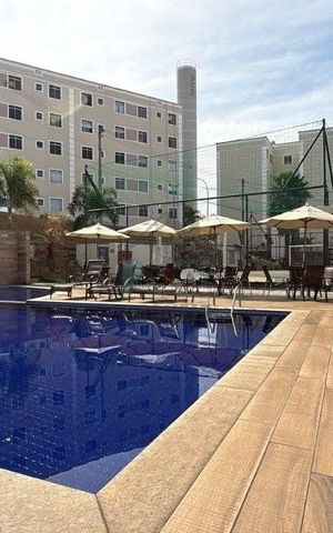 Apartamento à venda com 42m², 2 quartos e 1 vaga Apartamento à venda com 42m², 2 quartos e 1 vagaÁrea comum - Piscina