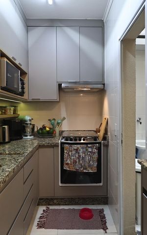 Apartamento à venda com 50m², 2 quartos e 1 vagaCozinha 