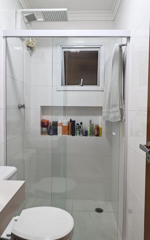 Apartamento à venda com 50m², 2 quartos e 1 vagaBanheiro da Suíte
