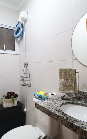 Apartamento à venda com 50m², 2 quartos e 1 vagaBanheiro 