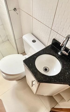 Apartamento para alugar com 49m², 2 quartos e sem vaga Apartamento para alugar com 49m², 2 quartos e sem vagaBanheiro
