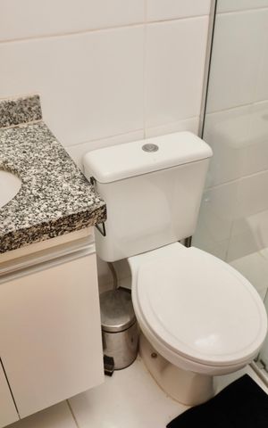 Apartamento à venda com 60m², 3 quartos e 1 vaga Apartamento à venda com 60m², 3 quartos e 1 vagaBanheiro Social