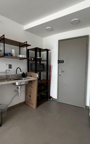 Studio à venda com 40m², 1 quarto e 1 vaga Studio à venda com 40m², 1 quarto e 1 vagaCozinha
