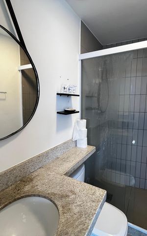 Studio à venda com 40m², 1 quarto e 1 vaga Studio à venda com 40m², 1 quarto e 1 vagaBanheiro