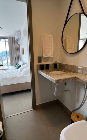 Studio à venda com 40m², 1 quarto e 1 vaga Studio à venda com 40m², 1 quarto e 1 vagaBanheiro