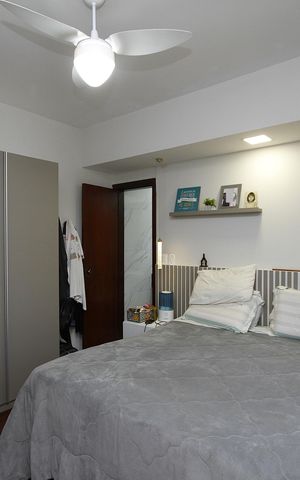 Apartamento à venda com 110m², 3 quartos e 2 vagasQuarto 1- Suíte