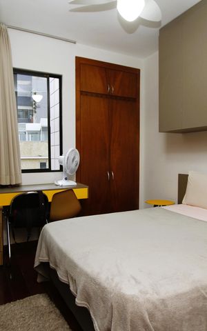 Apartamento à venda com 110m², 3 quartos e 2 vagasQuarto 3