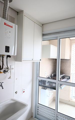 Apartamento para alugar com 72m², 2 quartos e 2 vagasCozinha e Área de Serviço