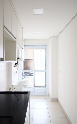 Apartamento para alugar com 72m², 2 quartos e 2 vagasCozinha e Área de Serviço