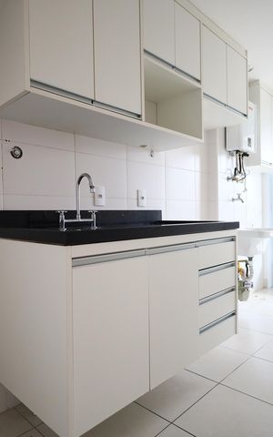 Apartamento para alugar com 72m², 2 quartos e 2 vagasCozinha e Área de Serviço