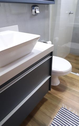 Apartamento para alugar com 96m², 3 quartos e sem vagaBanheiro Social