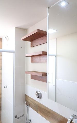 Apartamento para alugar com 96m², 3 quartos e sem vagaBanheiro do Quarto 3
