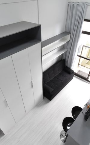 Apartamento à venda com 35m², 1 quarto e 1 vagaStudio