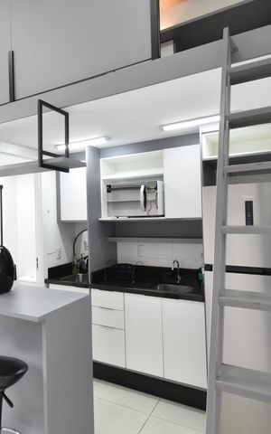 Apartamento à venda com 35m², 1 quarto e 1 vagaStudio