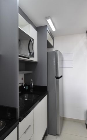 Apartamento à venda com 35m², 1 quarto e 1 vagaStudio