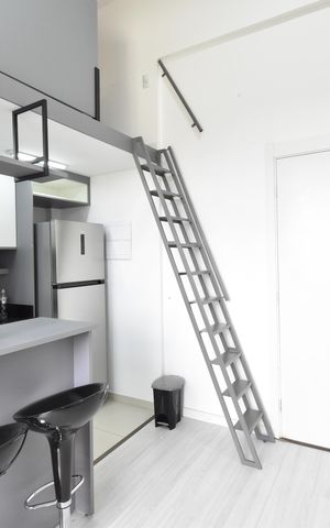 Apartamento à venda com 35m², 1 quarto e 1 vagaStudio