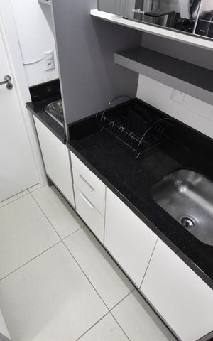 Apartamento à venda com 35m², 1 quarto e 1 vagaStudio