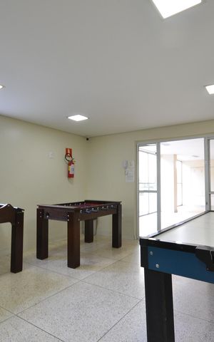 Apartamento à venda com 82m², 2 quartos e 1 vagaSalão de jogos