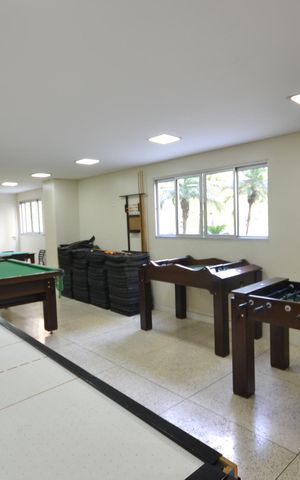 Apartamento à venda com 82m², 2 quartos e 1 vagaSalão de jogos