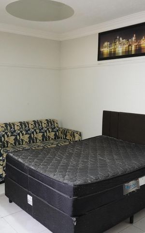 Studio para alugar com 40m², 1 quarto e 1 vagaQuarto Suíte