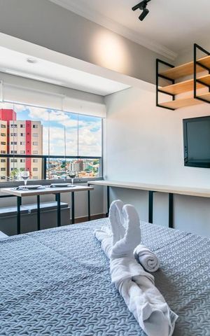 Apartamento para alugar com 26m², 1 quarto e sem vagaSala/Quarto