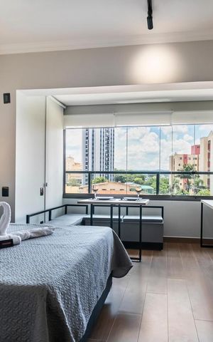 Apartamento para alugar com 26m², 1 quarto e sem vagaSala/Quarto