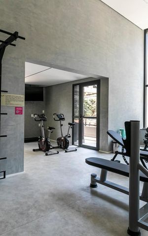 Apartamento para alugar com 26m², 1 quarto e sem vagaAcademia