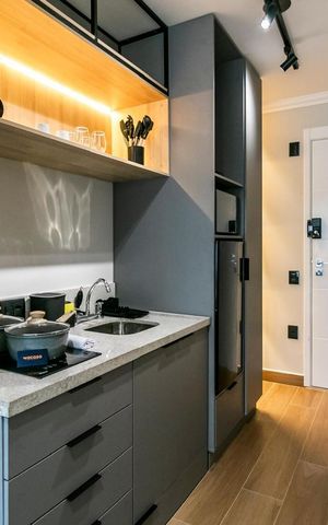 Apartamento para alugar com 26m², 1 quarto e sem vagaCozinha