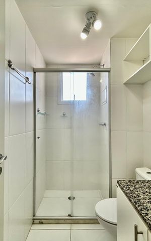Apartamento à venda com 59m², 2 quartos e 1 vaga Apartamento à venda com 59m², 2 quartos e 1 vagaBanheiro