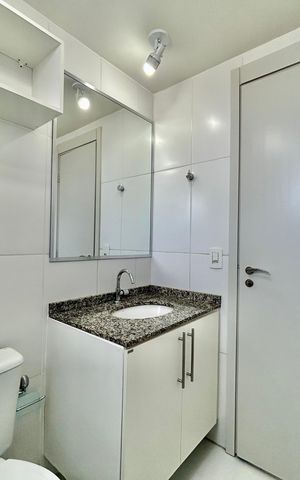 Apartamento à venda com 59m², 2 quartos e 1 vaga Apartamento à venda com 59m², 2 quartos e 1 vagaBanheiro