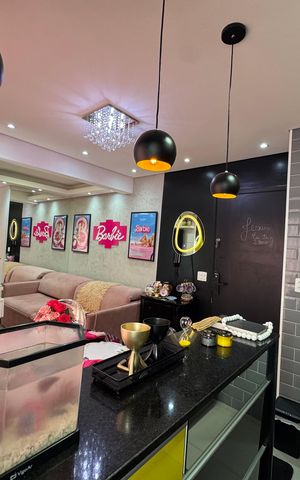 Apartamento à venda com 49m², 2 quartos e 1 vaga Apartamento à venda com 49m², 2 quartos e 1 vagaSala/Cozinha