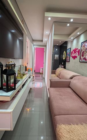 Apartamento à venda com 49m², 2 quartos e 1 vaga Apartamento à venda com 49m², 2 quartos e 1 vagaSala