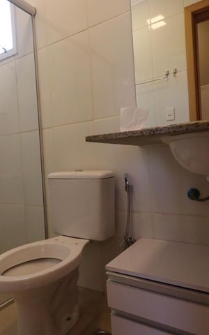 Apartamento para alugar com 65m², 2 quartos e 1 vaga Apartamento para alugar com 65m², 2 quartos e 1 vagaBanheiro