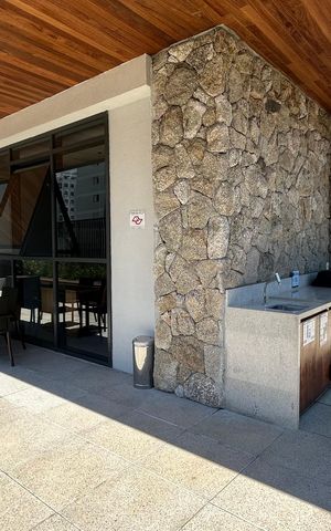 Apartamento à venda com 36m², 1 quarto e sem vaga Apartamento à venda com 36m², 1 quarto e sem vagaChurrasqueira
