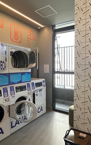 Apartamento à venda com 36m², 1 quarto e sem vaga Apartamento à venda com 36m², 1 quarto e sem vagaLavanderia