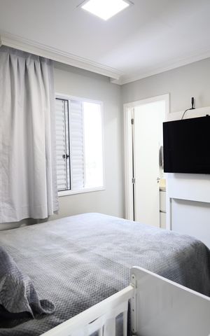 Apartamento para alugar com 57m², 2 quartos e 1 vagaSuíte 1