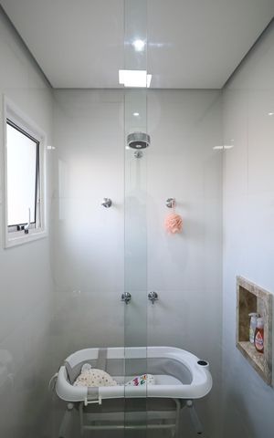 Apartamento para alugar com 57m², 2 quartos e 1 vagaBanheiro da Suíte 1