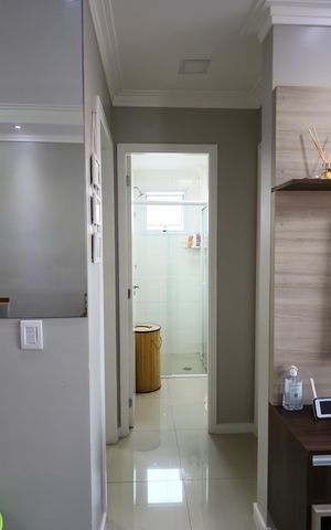 Apartamento para alugar com 57m², 2 quartos e 1 vagaSala